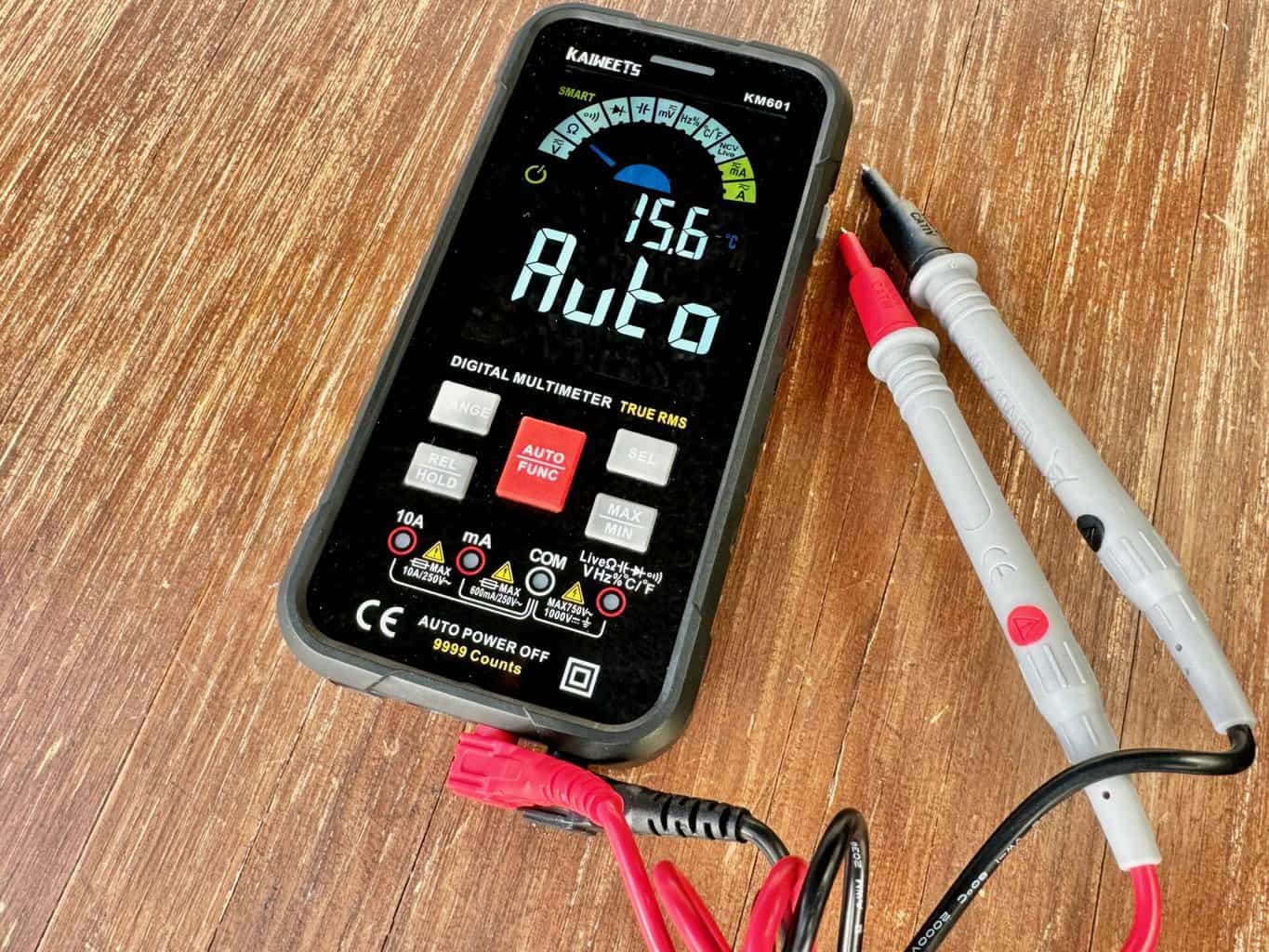 , Werkzeugkasten Digitales Multimeter KAIWEETS KM601