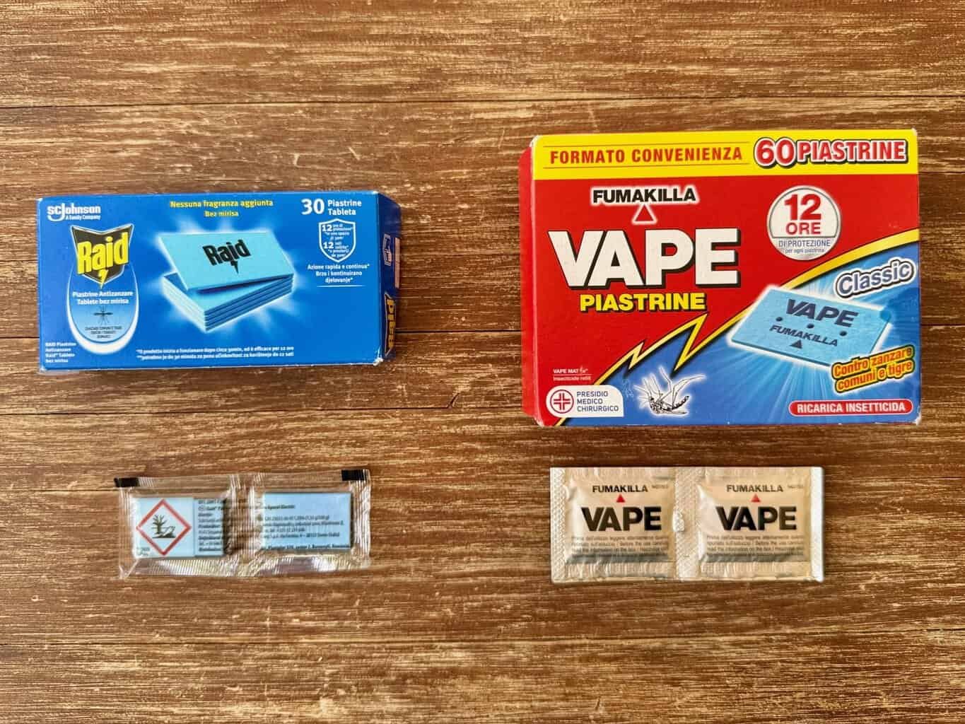 , Wirkstoffplättchen Raid Vape