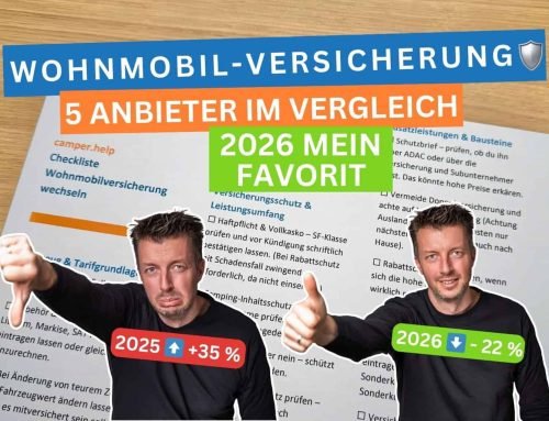 Wohnmobilversicherung wechseln – 5 Versicherungen für 2026 im Vergleich