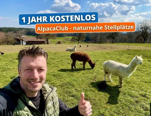 1 Jahr AlpacaClub gratis: Naturnahe Stellplätze finden