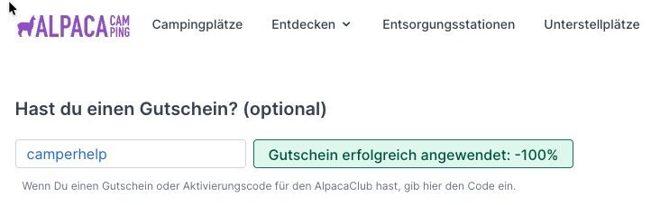 alpaca camping clubmitgliedchaft kostenlos gutscheincode , alpaca camping clubmitgliedchaft kostenlos gutscheincode