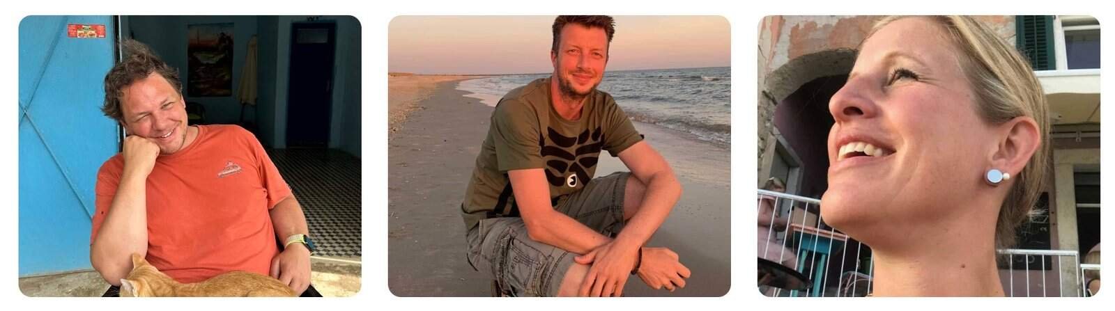 camper help team Patrick Flo Sophie , camper help team Patrick Flo Sophie