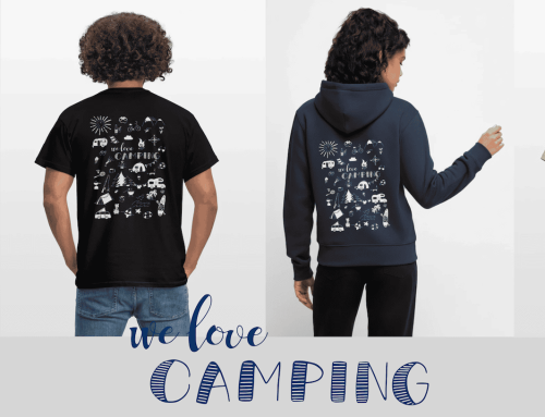 Neues Motiv We love Camping