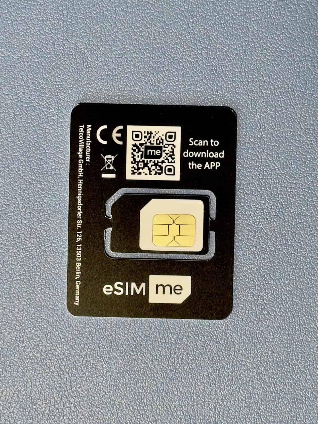 , eSIMme SIM Karte